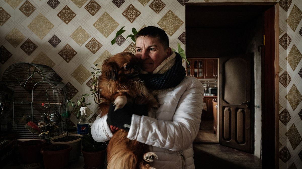 Fotky: Vesnice čeká na ruský útok